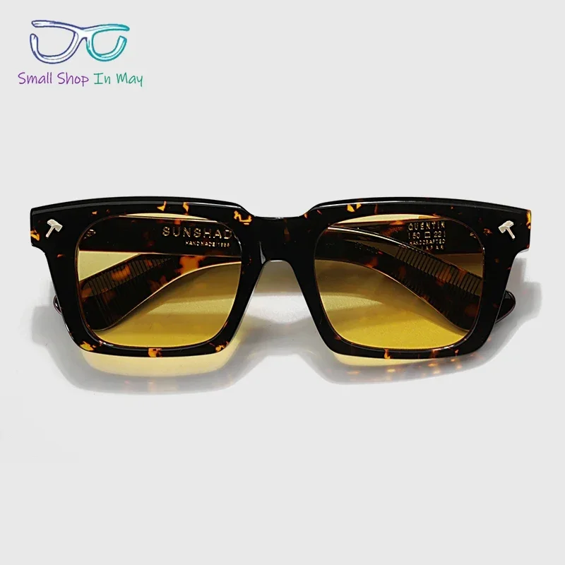 Модные мужские модные солнцезащитные очки в квадратной оправе UV400 SQUENTIN женские с