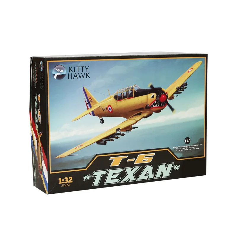 Kitty Hawk телефон модели KH32002 Северо-американский T6 Texan Trainer 1/32