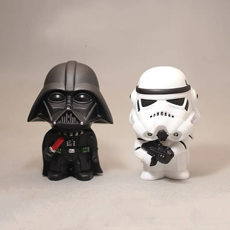 

1Pcs Disney Star Wars Black Series Figure Doll 10cm Force Awakens Darth Vader Action Figure Toys Model for Kids