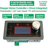dc stepper motor controller driver forward reverse pulse speed control board programmable plc serial communication module