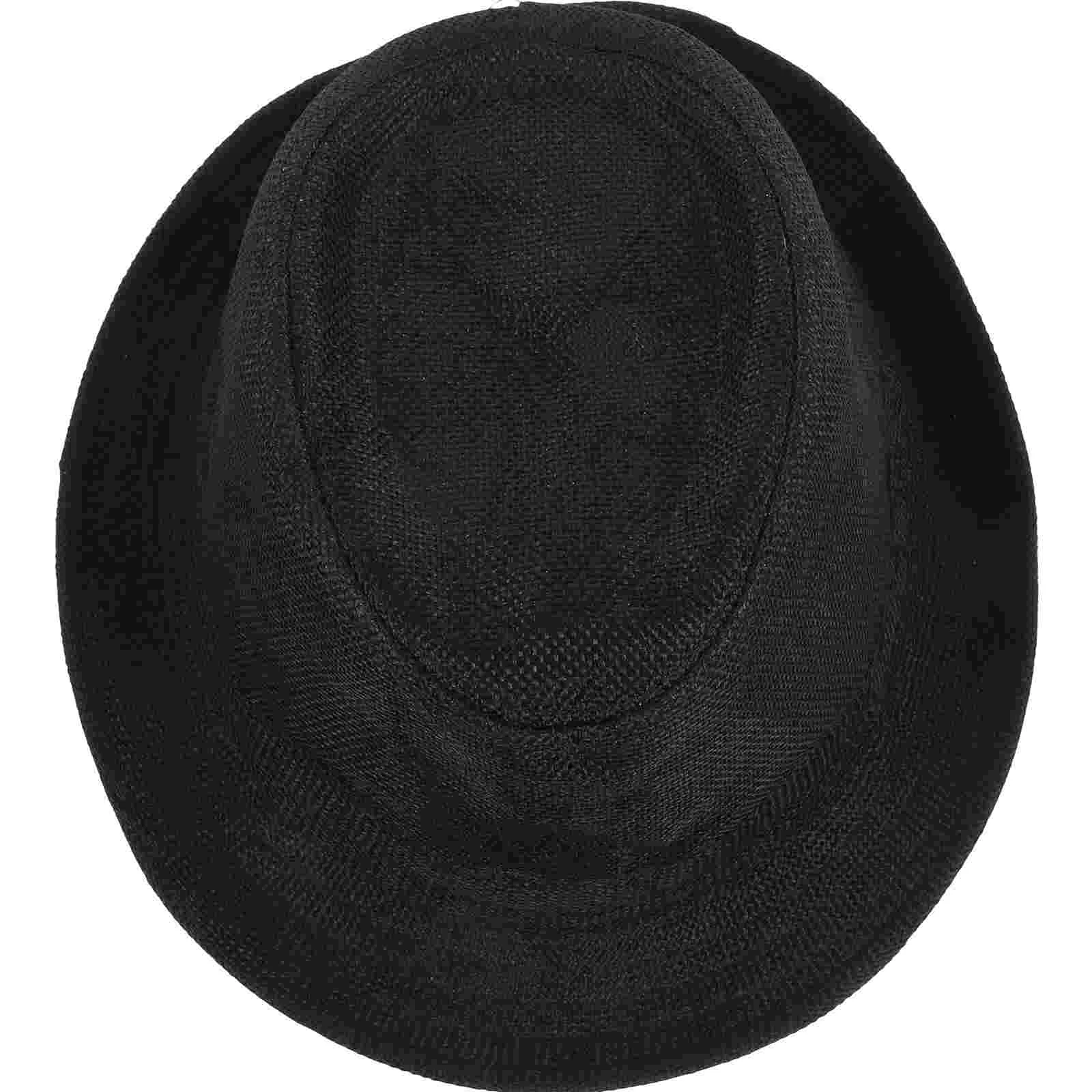 

Children Fedora Hats Gentleman Kids Dancing Performance Hat for Head Girth of 58cm (Black)