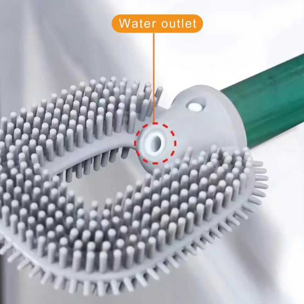 

Modern Cleaning Brush Quick Draining TPR Brush Head All-round Cleaning Bathroom Cleaning Brush for Bathroom