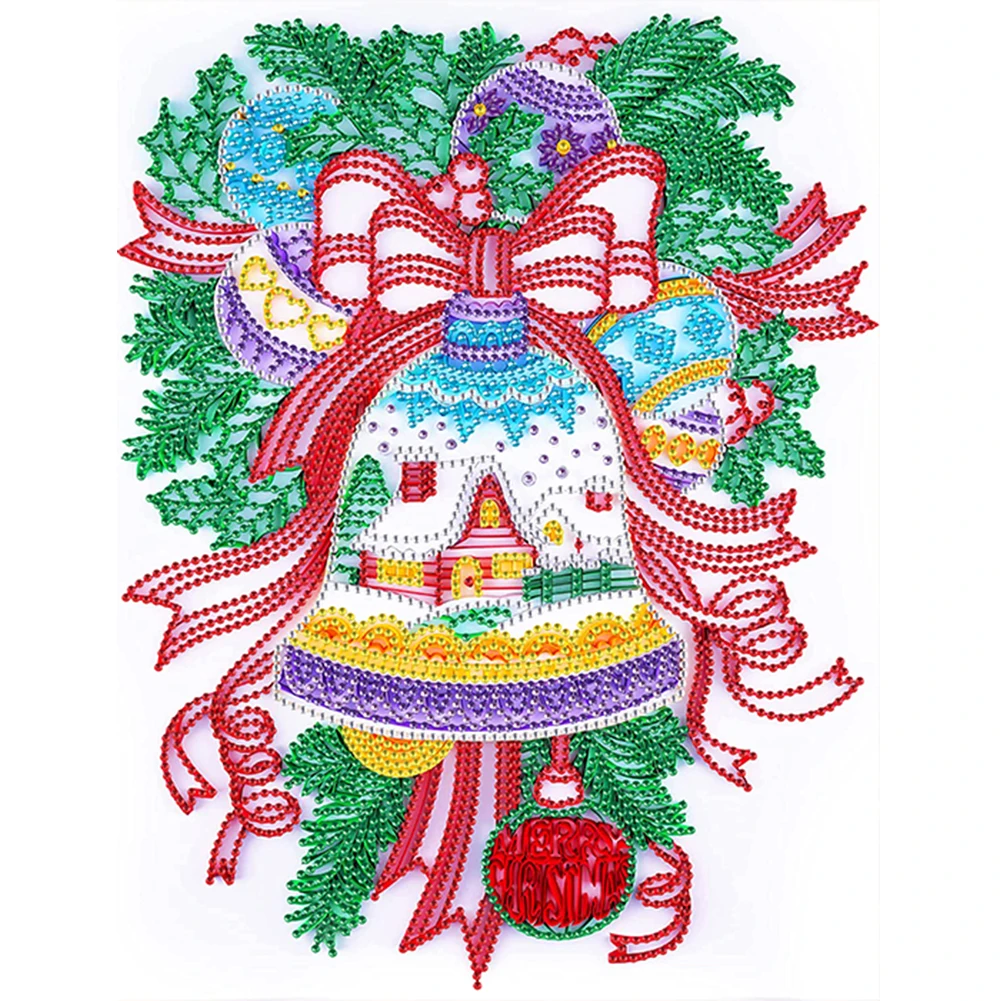 

30*40cm 5D DIY Partial Special Shaped Drill Diamond Painting Christmas Kit Home Decor Art Abstract Picture Crafts Home Living