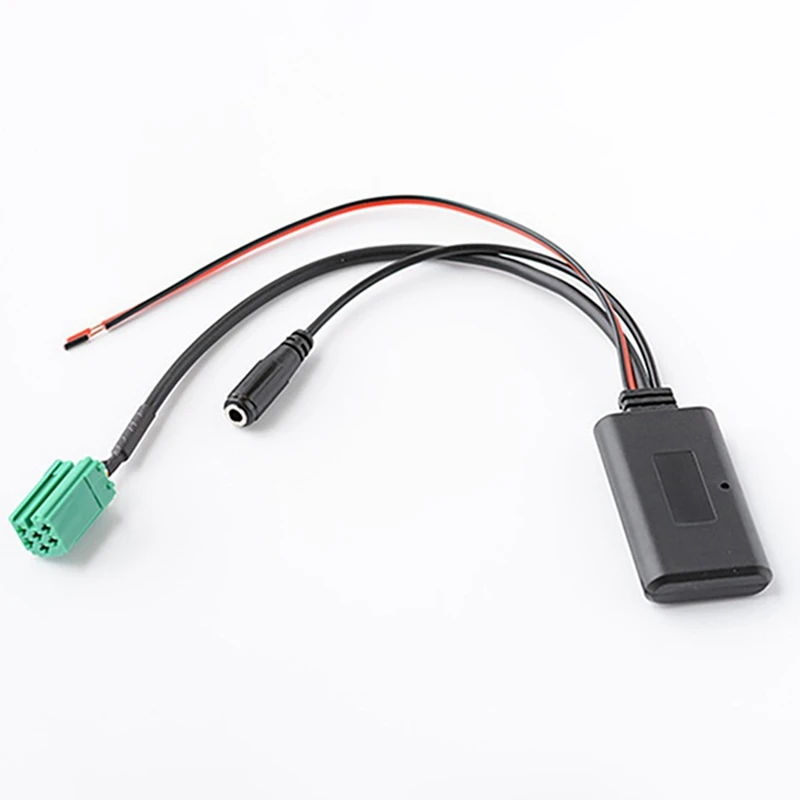Автомобильный аудиоадаптер 6-контактный мини-ISO AUX в аудиоразъеме 3 5 мм съемный