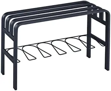 

White Door Entryway Bench, White, White