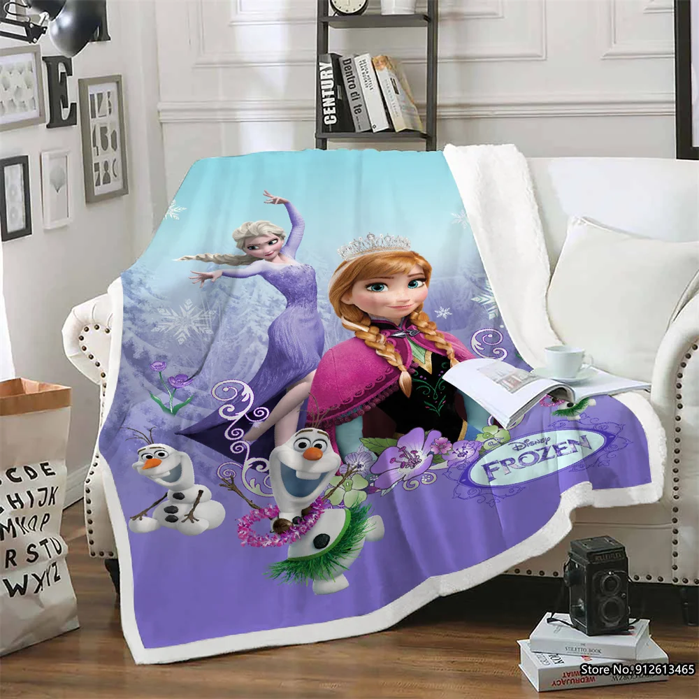 3d-printed Sherpa Blanket Bed Sofa Home Textile Girl Holiday