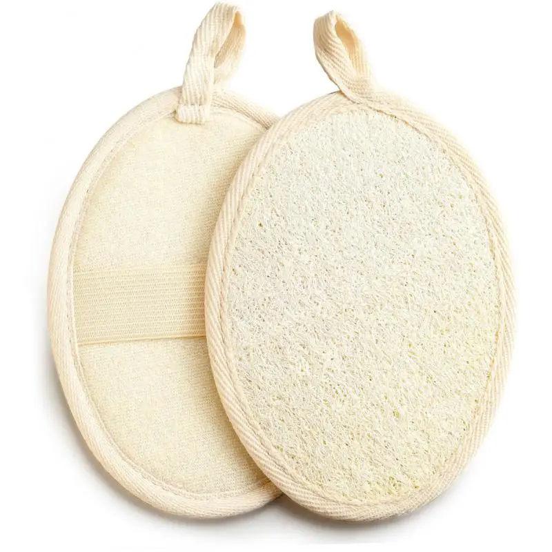 

1pcs Loofah Sponge Bath Wipe Scrub Bath Thin Slice Remove Dead Skin Bath Towel Cotton Hemp Spot Loofah Bath Ball Cute Brushes