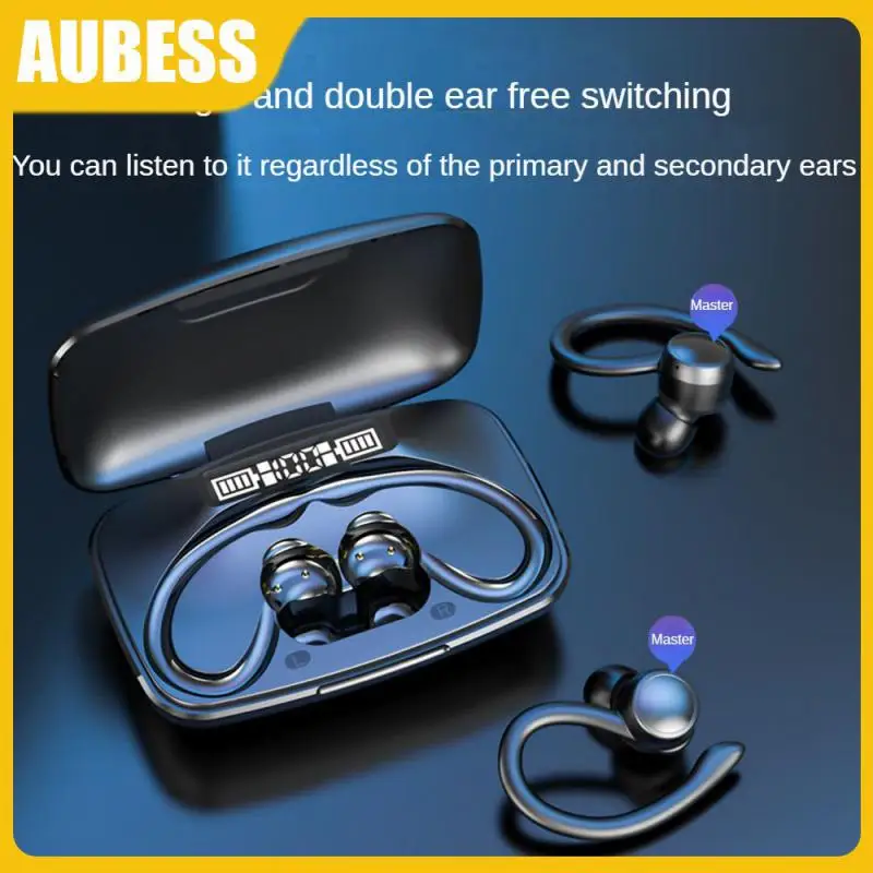 

Touch Control Headset Low-power Consumption 800 Ma Headset Long Range Waterproof Sports Headset Earphone Weight 123g