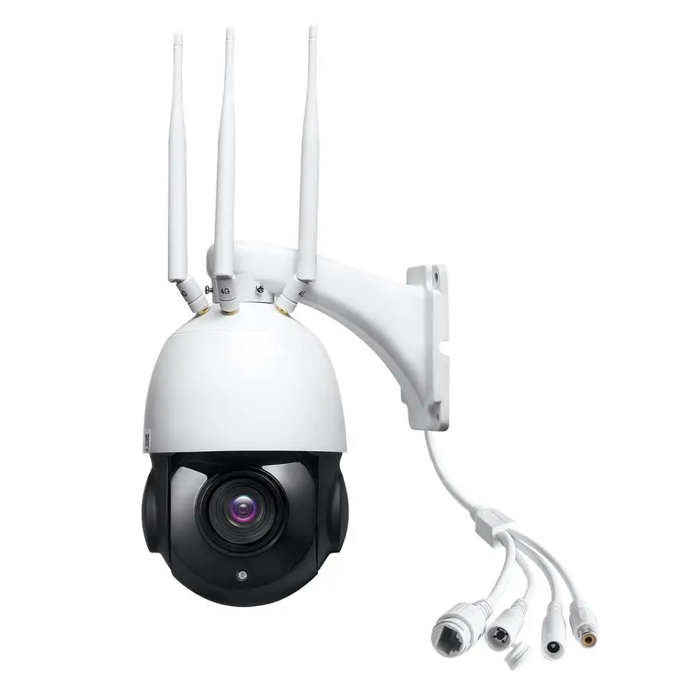 

60W Solar Motion Detection Support AP Hot Spots Connection PTZ 4G CCTV Wireless 40A Battery CCTV Camera