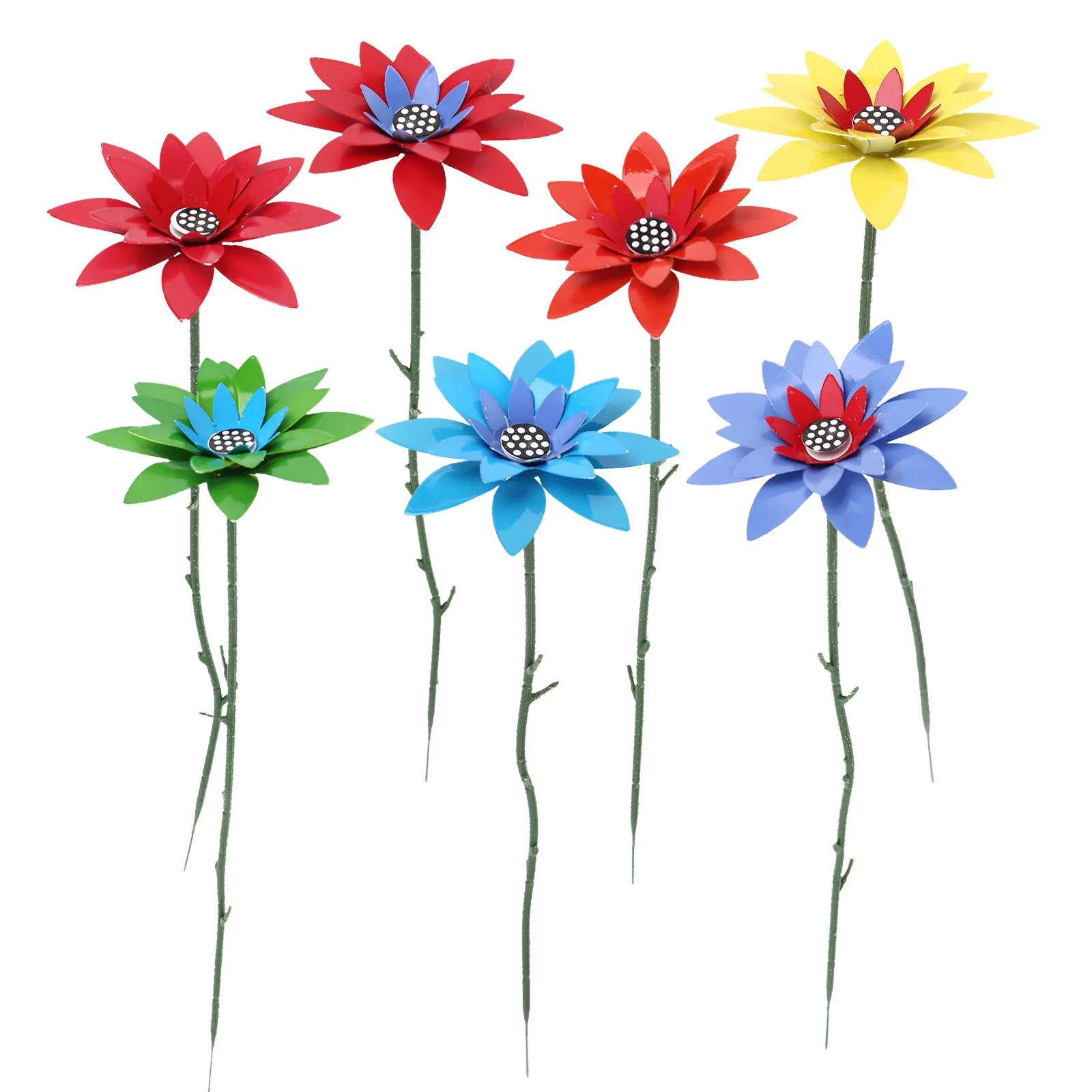 

Металлическая Лилия, цветок, железные стойки, поделки, скульптура лилии для газона, сада