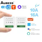 Мини-смарт-переключатель Tuya Wifi ,Яндекс Алиса Умный дом,16А10А