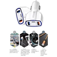 usb pd car charger type c car charger 48w 5v 7a one driven three cigarette lighter official store youpin home smart dual