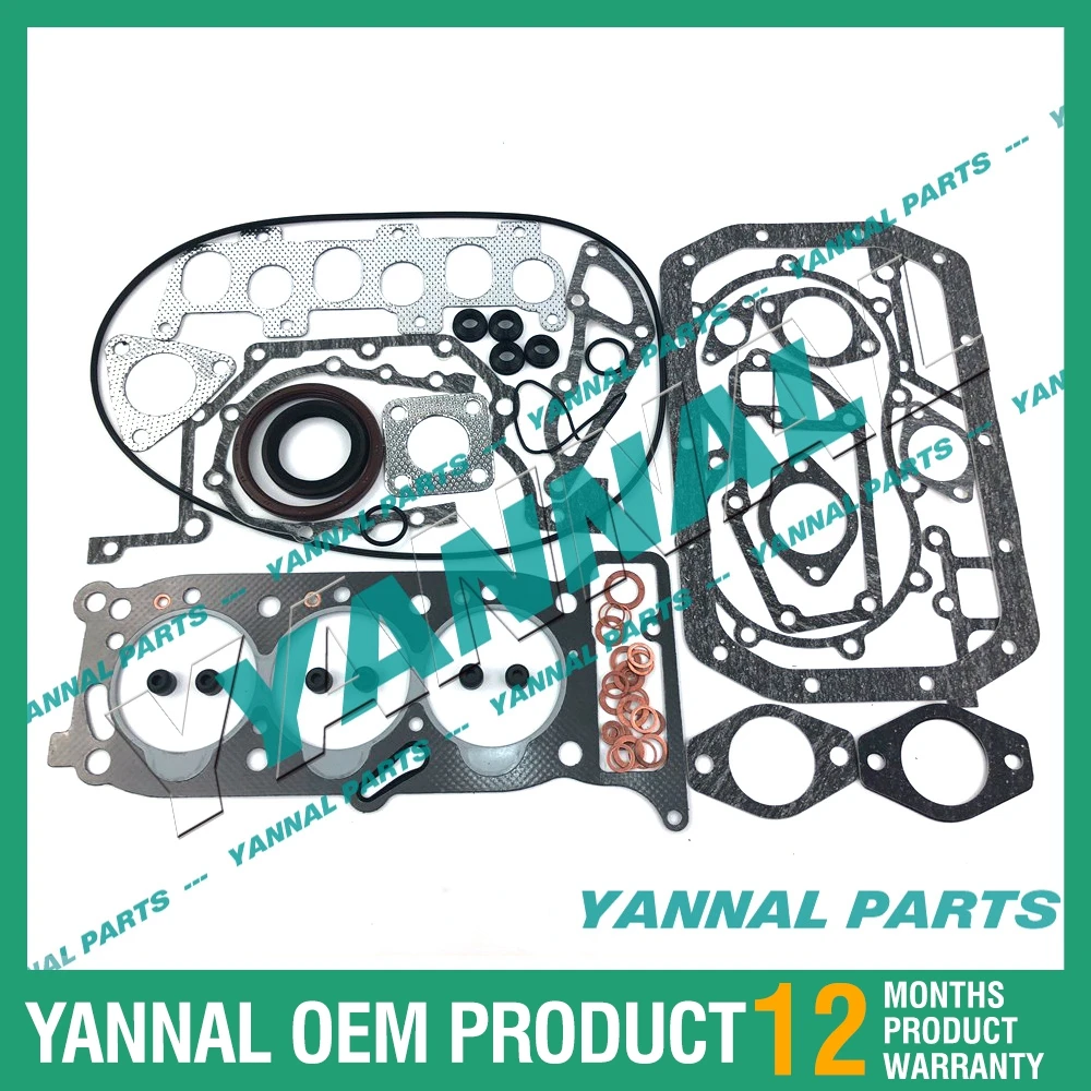 

Комплект прокладок для капитального ремонта 3KR2 для экскаватора Isuzu engine SUMITOMO S80F2 S80FX