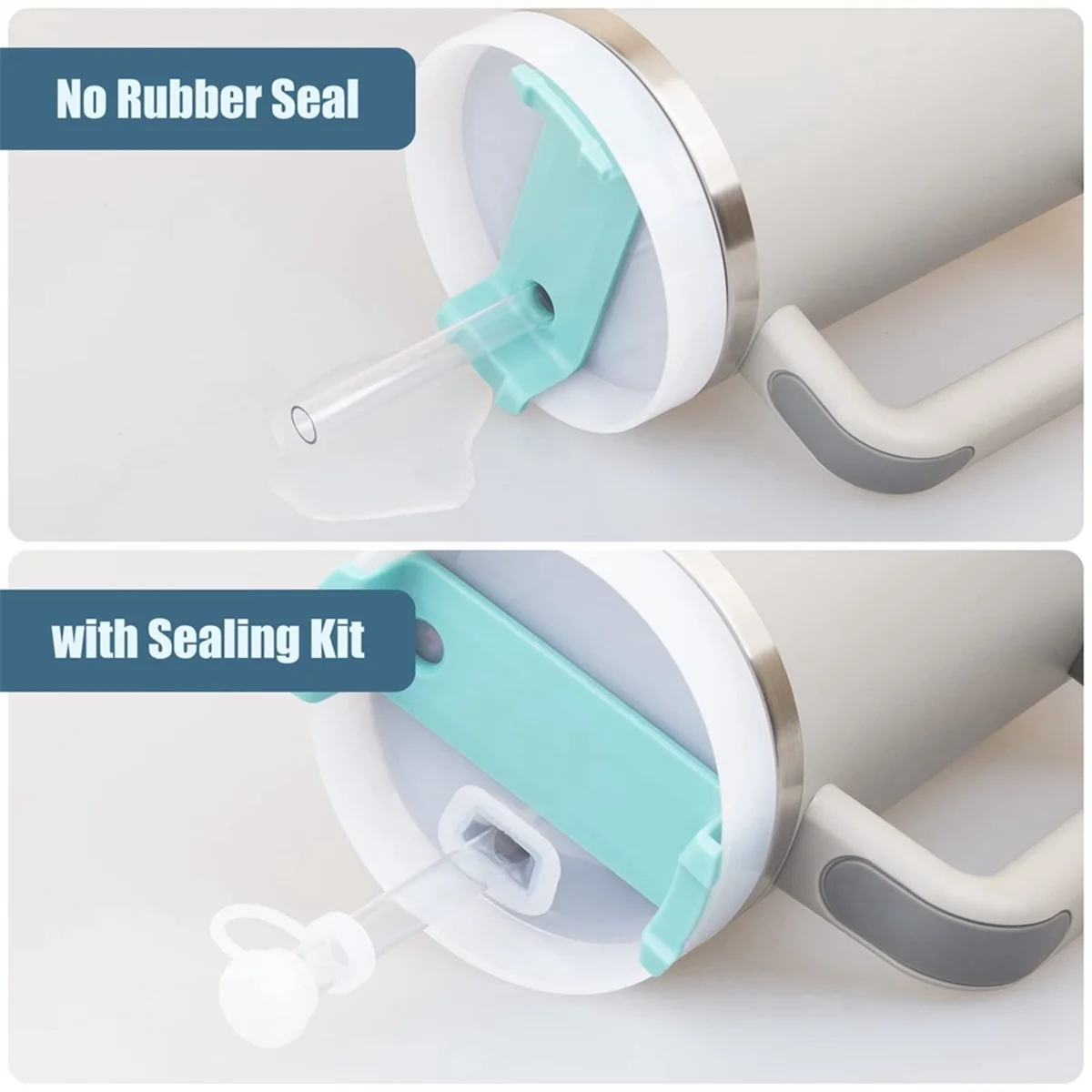 6 шт. силиконовая пробка с защитой от разливов для чашки 1 0 40/30/20 унций комплект