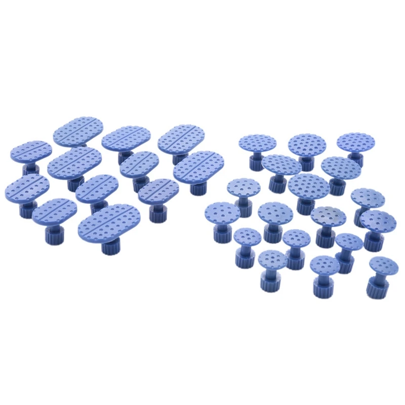

30Pcs Glue Tabs Dent Lifter Tools Dent Puller Removal Slide Hammer Tool For Auto Paintless Dent Repair Glue Tabs For Car Body Re
