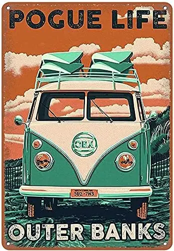 Оловянная вывеска Dreacoss внешняя жестяная внешние банки Pogue Life в стиле ретро Добро