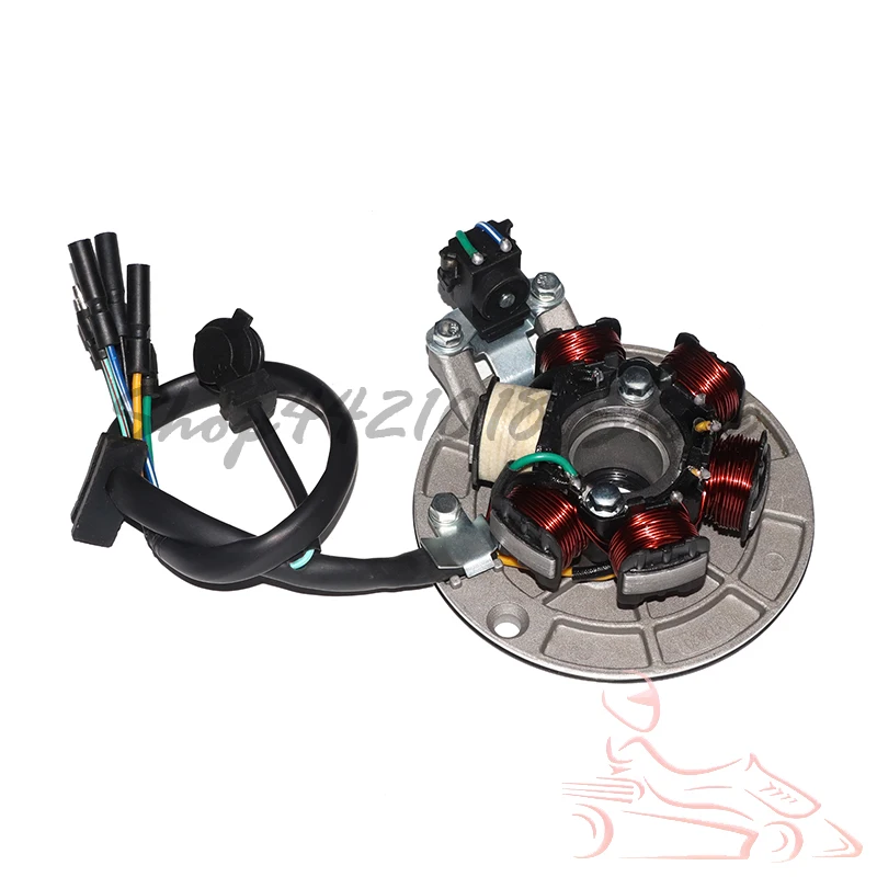 

Suitable for Yinxiang 140CC foot start 6-stage magneto stator coil Motorcycle accessories
