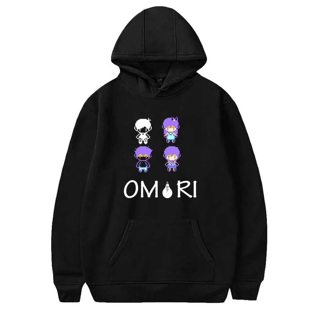 Толстовки Omori moletom com capuz de manga comprida dos homens das mulheres унисекс уличная одежда roupas moda casuais