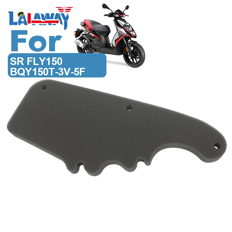 

2 шт./упаковка, губчатый воздушный фильтр для скутера и мотоцикла