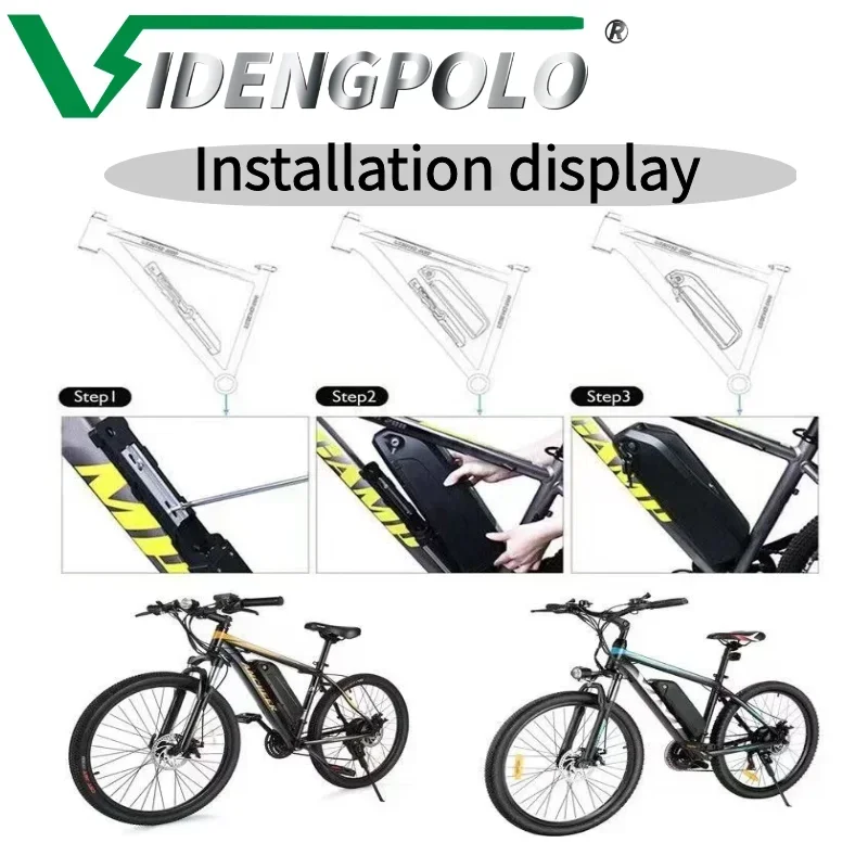 Оригинальный аккумулятор Hailong 48 В 30 Ач 40 50 60 18650 для двигателя Bafang BBS02 BBS03 BBSHD с XT-60 и