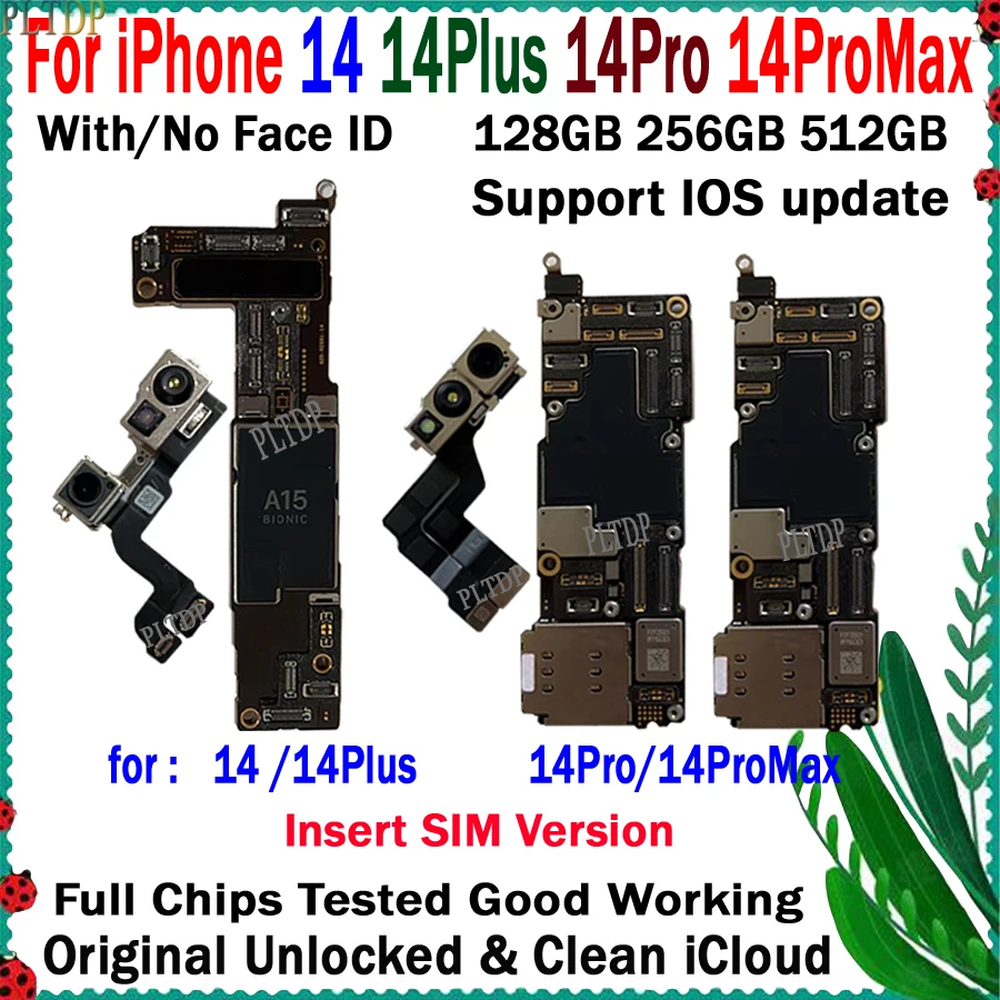 

Материнская плата для IPhone 14PLUS 14 PRO MAX 128G 256G 512G