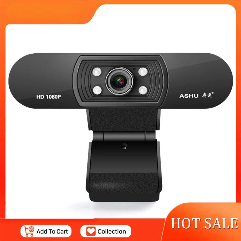 

Webcam 1080P Full HD Web Camera With Microphone USB Plug Web Cam For PC Computer Mac Laptop Streaming Skype Video Mini Camera