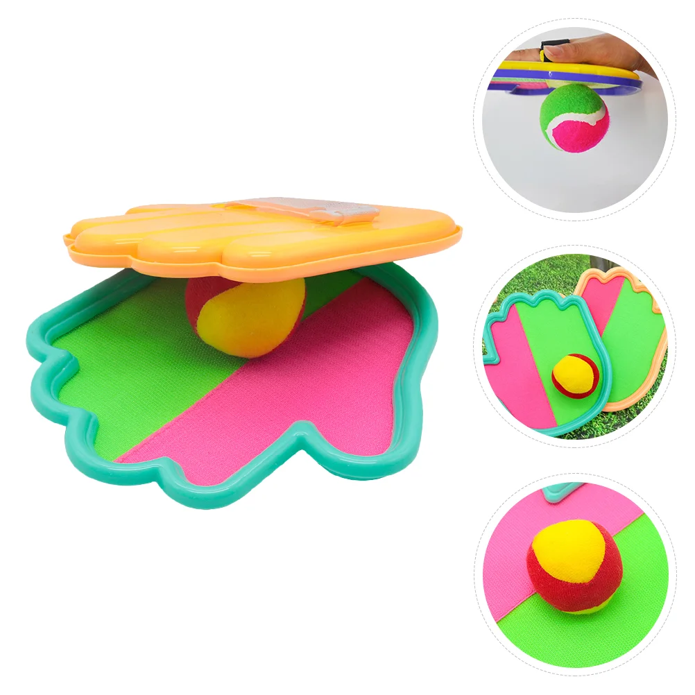 

1 Set Kids Toys Durable Funny Good Fine Catch Game Sticky Target Toss Catch