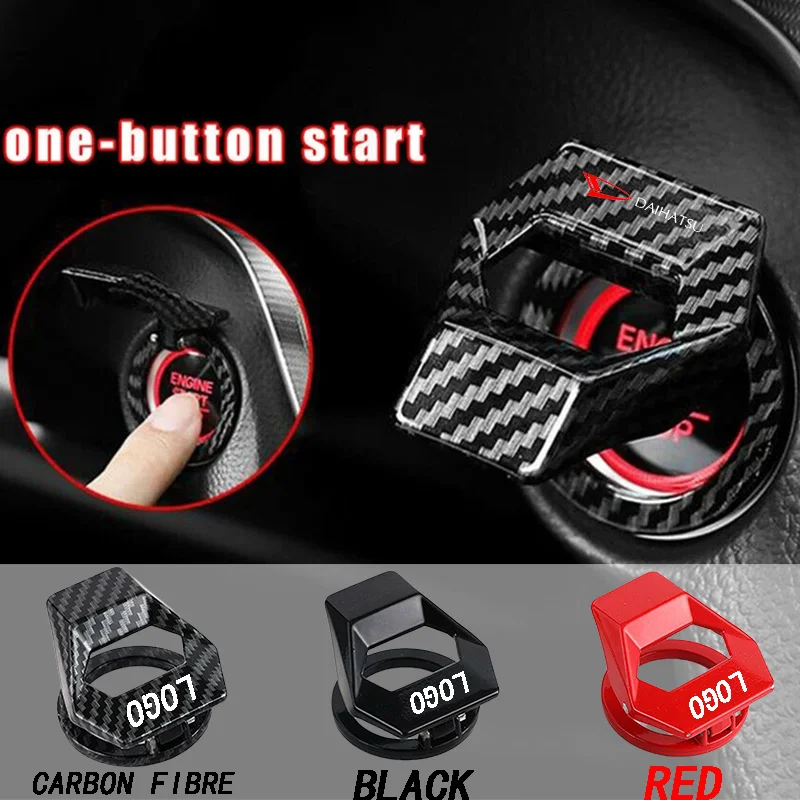 

Кнопка включения и остановки запуска двигателя автомобиля, крышка, декоративная кнопка защиты от внешнего света для DAIHATSU Taft сердцевины Рокки Xenia Charade