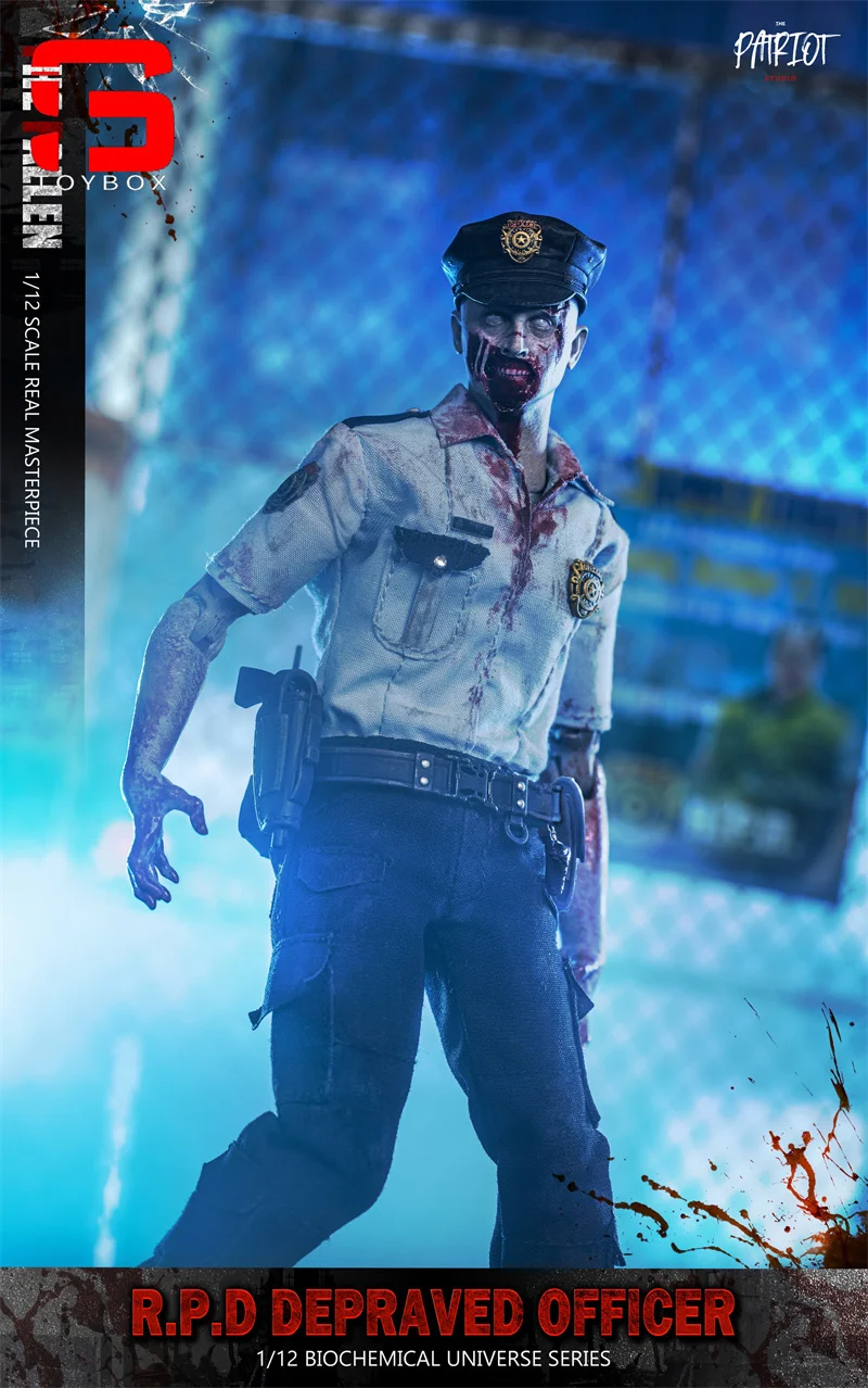 В наличии Patriot studio 1/12 RPD Depraved Officer Fallen Anger Фигурка Модель 17 см Мужской солдат Кукла