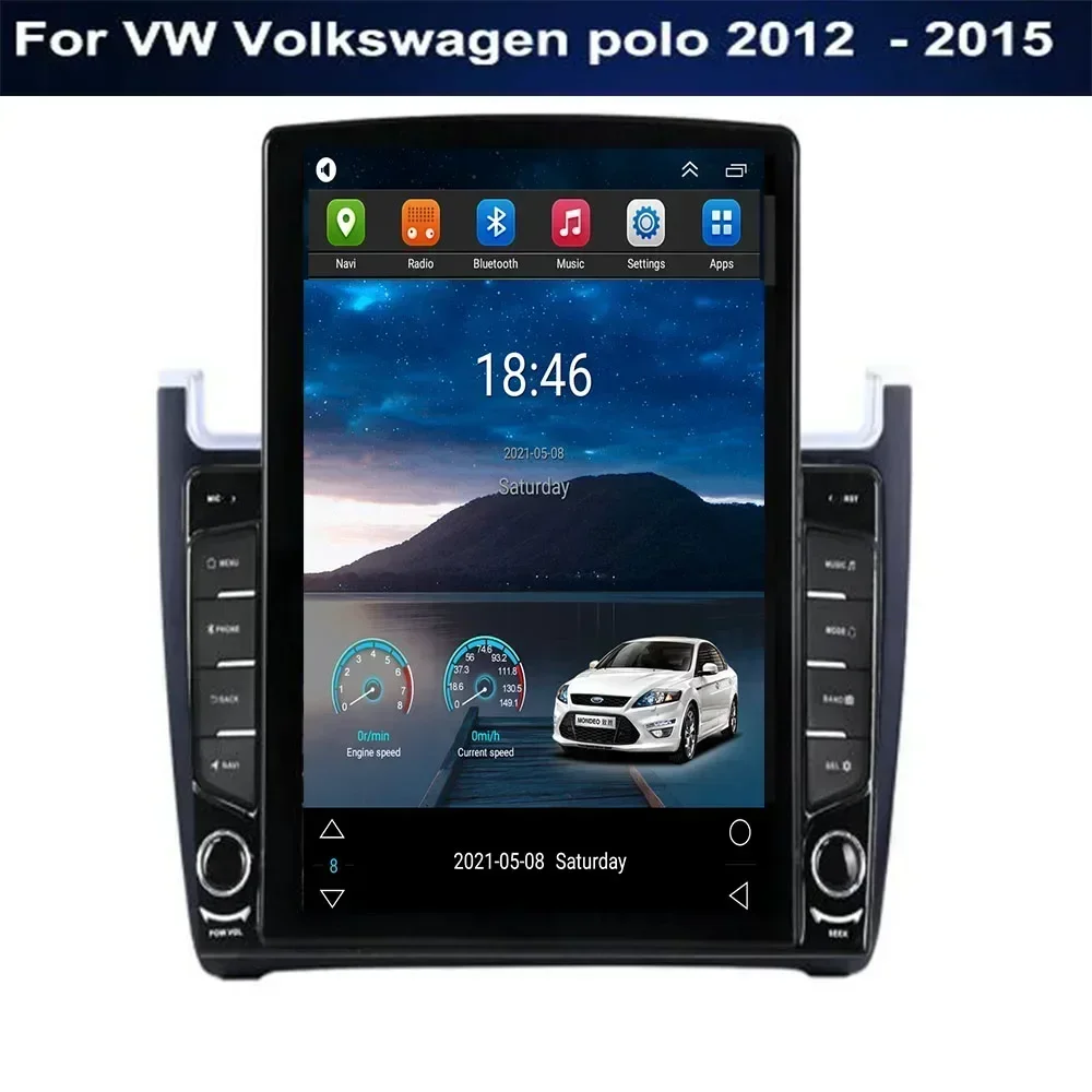 Автомобильная мультимедийная система 2 din Carplay Android Auto Авто радио для VW Volkswagen polo