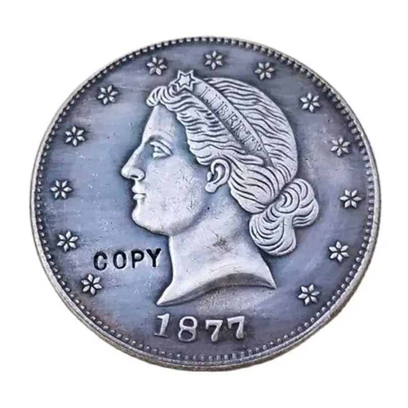 

Копия реплики США 1877 50C пакет Свобода Половина доллара шаблон КОПИЯ монета