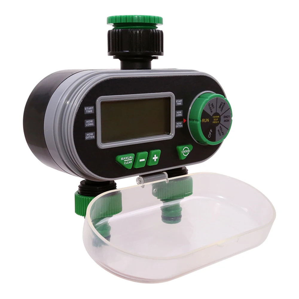 

YL21060 Two Outlet Garden Digital Electronic Water Timer Solenoid Valve Garden Irrigation Controller for Garden Yard Watering