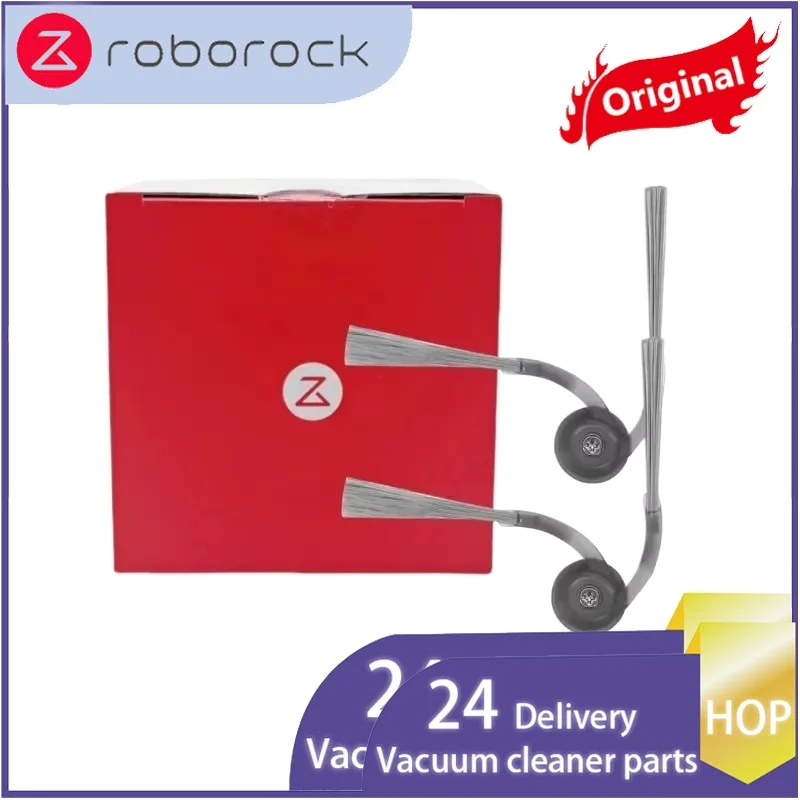 Фото Оригинальный комплект дополнительных аксессуаров Roborock Qrevo S Pro QV35A QV35S - резиновая щетка, основная/боковая щетка, насадка для влажной уборки, мешок для сбора пыли №5