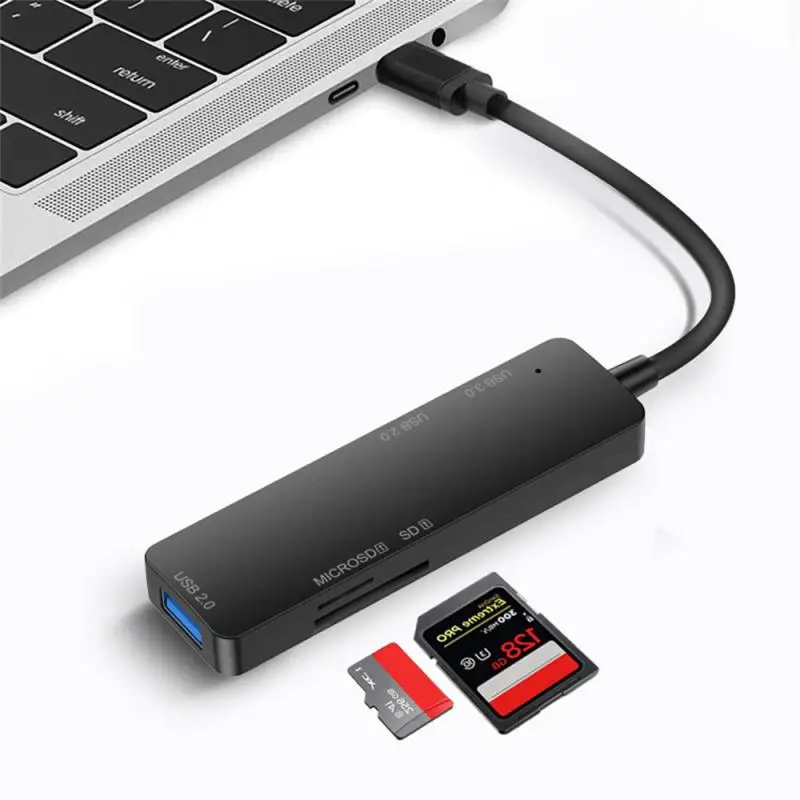 

Type C HUB High Speed USB 3.0 HUB Splitter Card Reader Multiport With SD TF Ports For Macbook Computer Accessories HUB USB