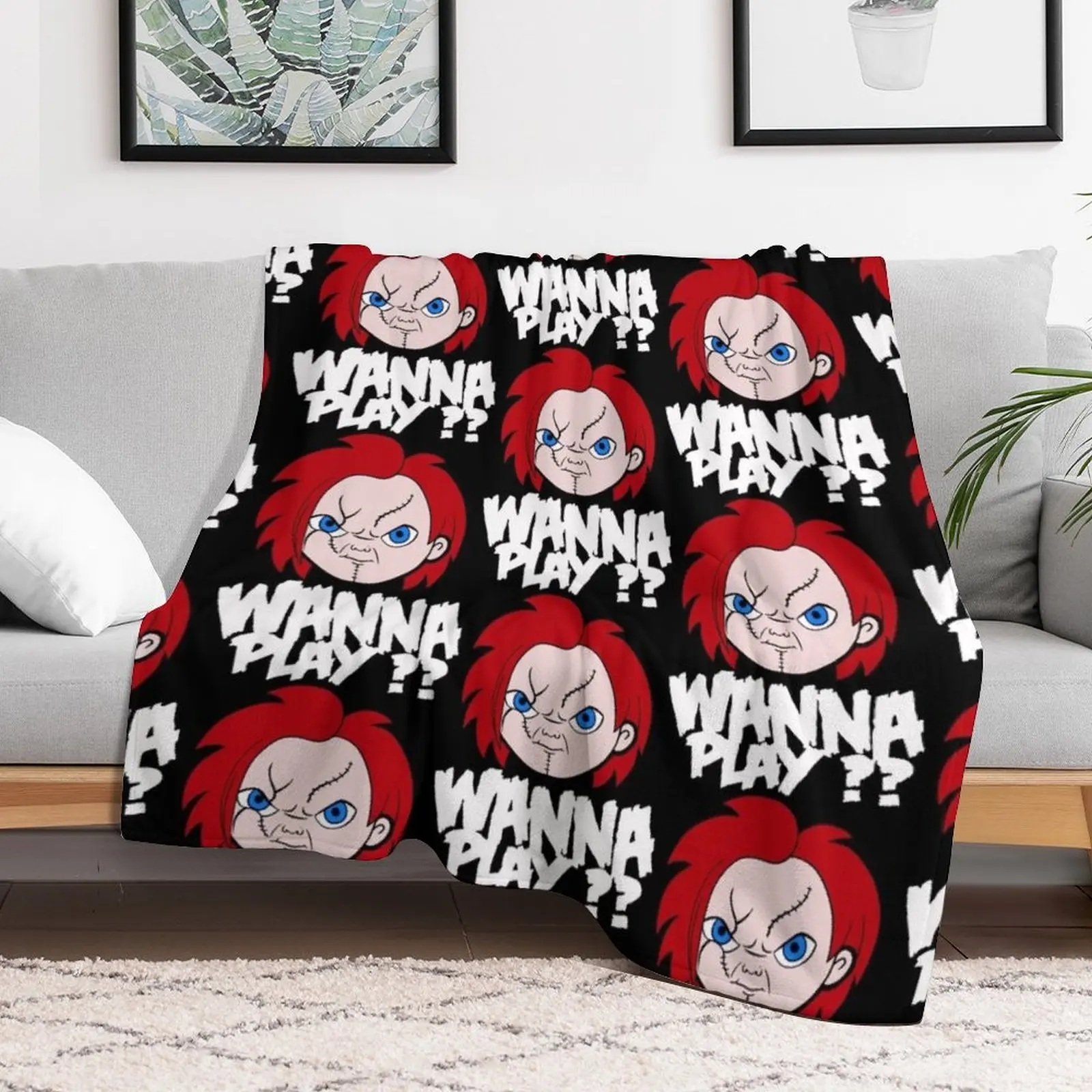 Фланелевое одеяло Wanna Play