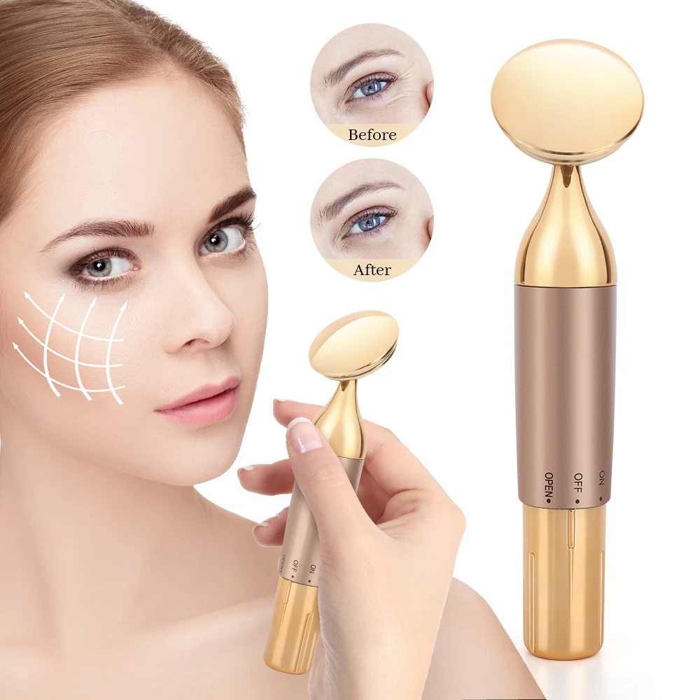 

Facial Lifting Massager High Frequency Vibration Skin Tightening Beauty Machine Dark Circles Wrinkle Removal Massage Slim Device