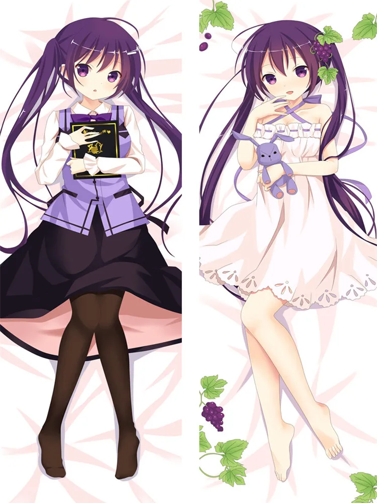 

Аниме-это заказ кролика Tedeza Rize Dakimakura Чехол для подушки Сделай Сам пользовательский Косплей Подушка Наволочка обнимающая подушка для тела Ч...