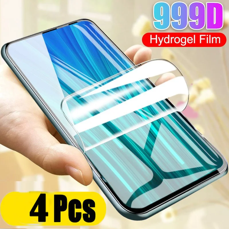 Гидрогелевая пленка для Xiaomi Redmi Note 10 9 11 Pro Защитная экрана Mi 9T 8 SE Lite Mix 4 9X 9C 9A 7 шт. |