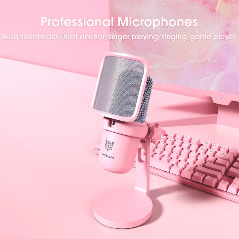 

Usb Microphone Various Scenes Blowout Protection Easy To Use One Key Mute High Performance Consumer Electronics Live Microphone