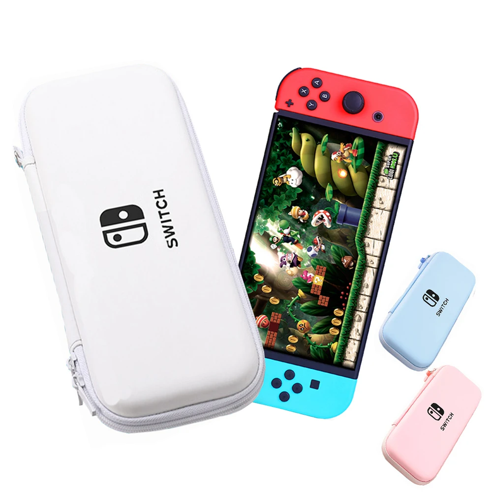 for Nintendo Switch Protective Carrying Case Cover Storage Bag PU Bag Gradient for Switch OLED Travel Portable Pouch Accessories