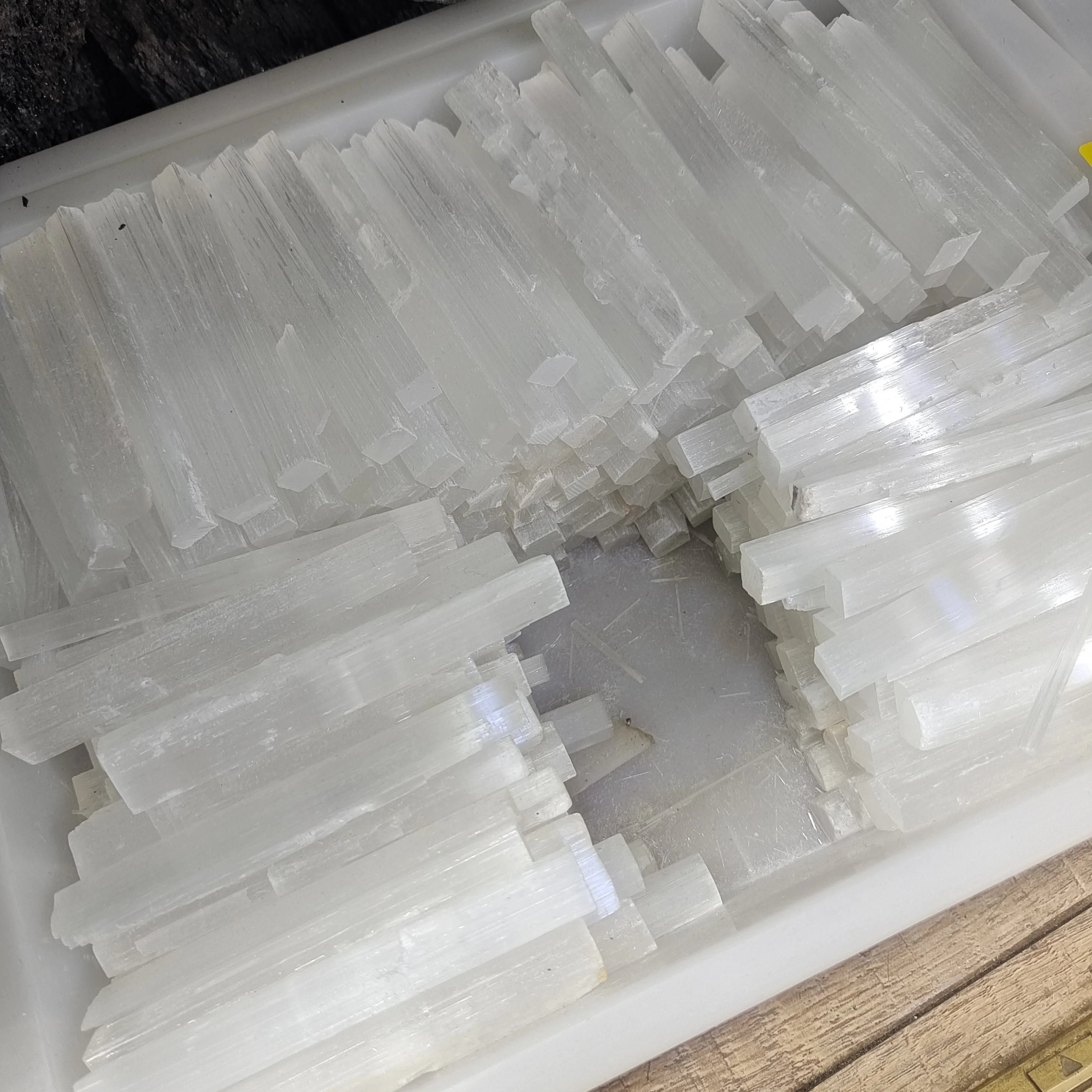 

1000g Selenite Sticks White Gypsum Crystals Wands Blades