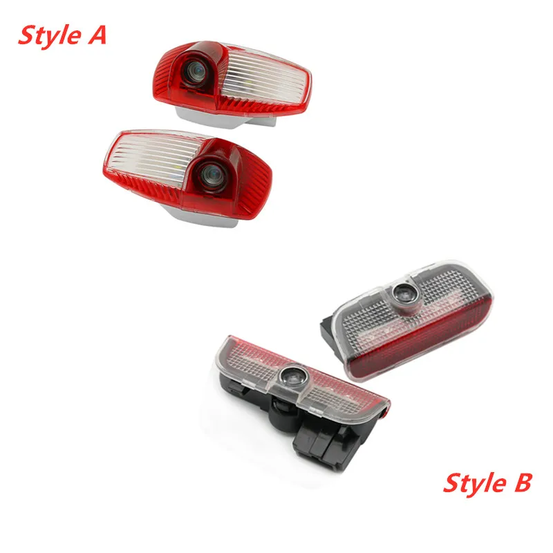 

LED Car Door Logo Light Ghost Shadow Welcome Courtesy Lamp For Porsche Cayenne Boxster Macan 911 Cayman Panamera S3 S4