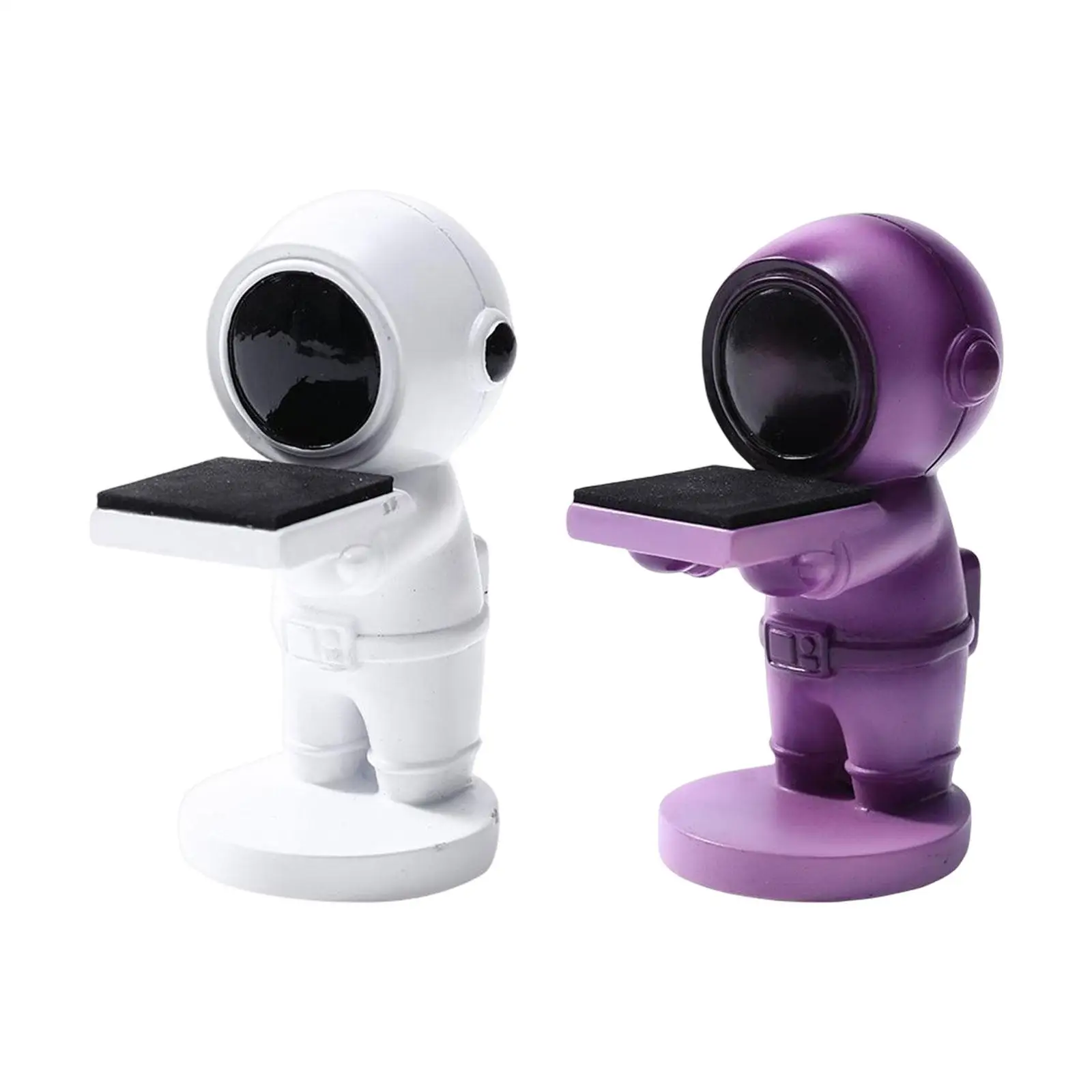 

Astronaut Watch Stand Home Decor Ornament Sculpture Fittings Small Statue for Necklaces Showcase Office Living Room Tabletop