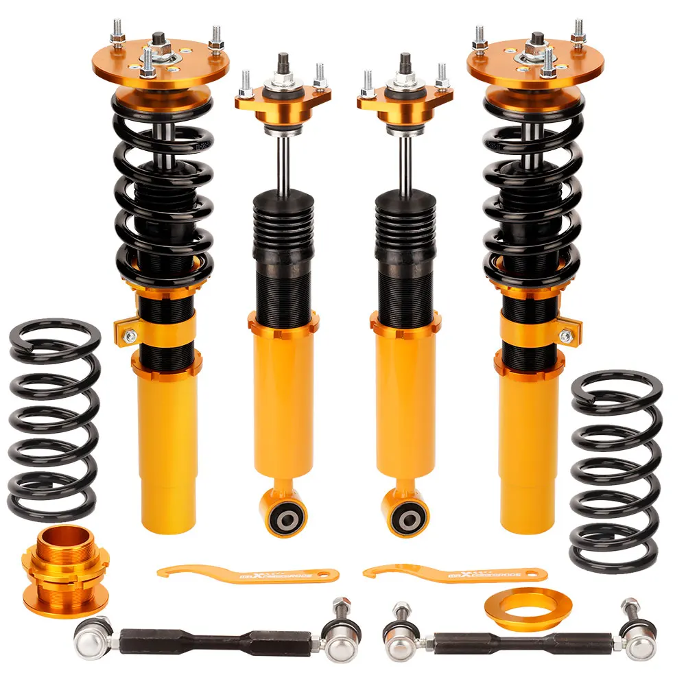

Coilover Spring Lowering Shock Strut For BMW Z4 Coupe E86 2006-2009 3.0 si Height Adjustable Complete Coilovers Spring Shocks