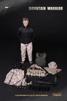 mini times toys m019 green shell mountain warrior battle full set body figures weapon model for fans collectable