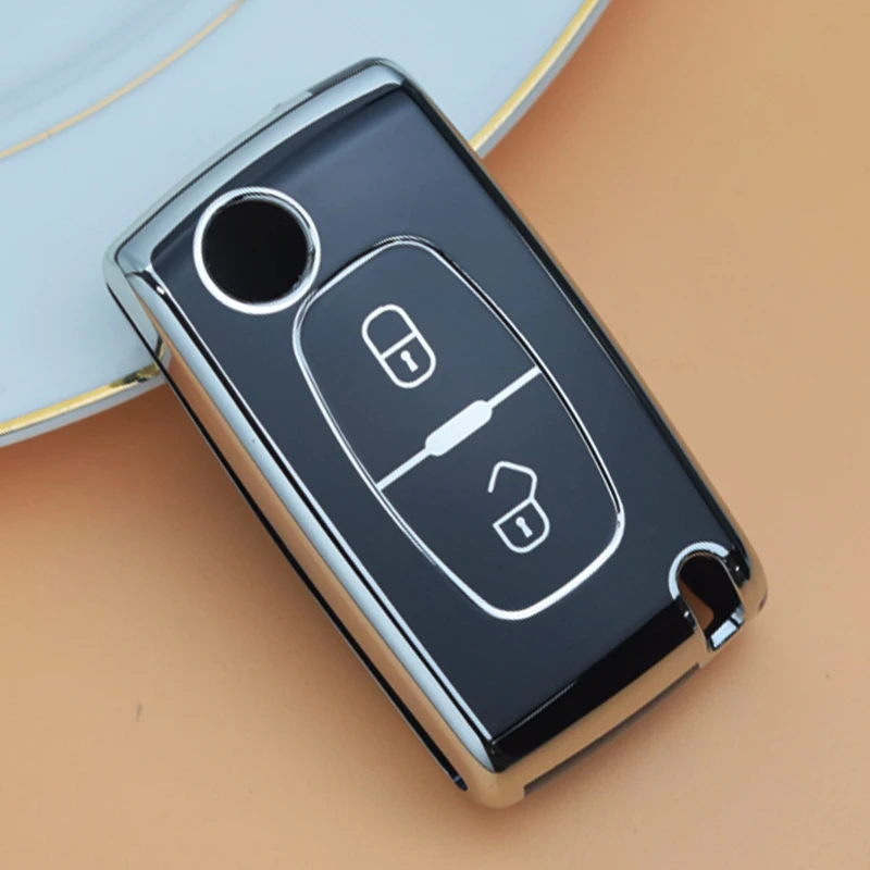 

ТПУ чехол для автомобильного ключа для PEUGEOT 207 307 308 407 408 для Citroen C3 C4 C4L C5 C6 дистанционное управление 2 3 кнопки защитный чехол для ключа
