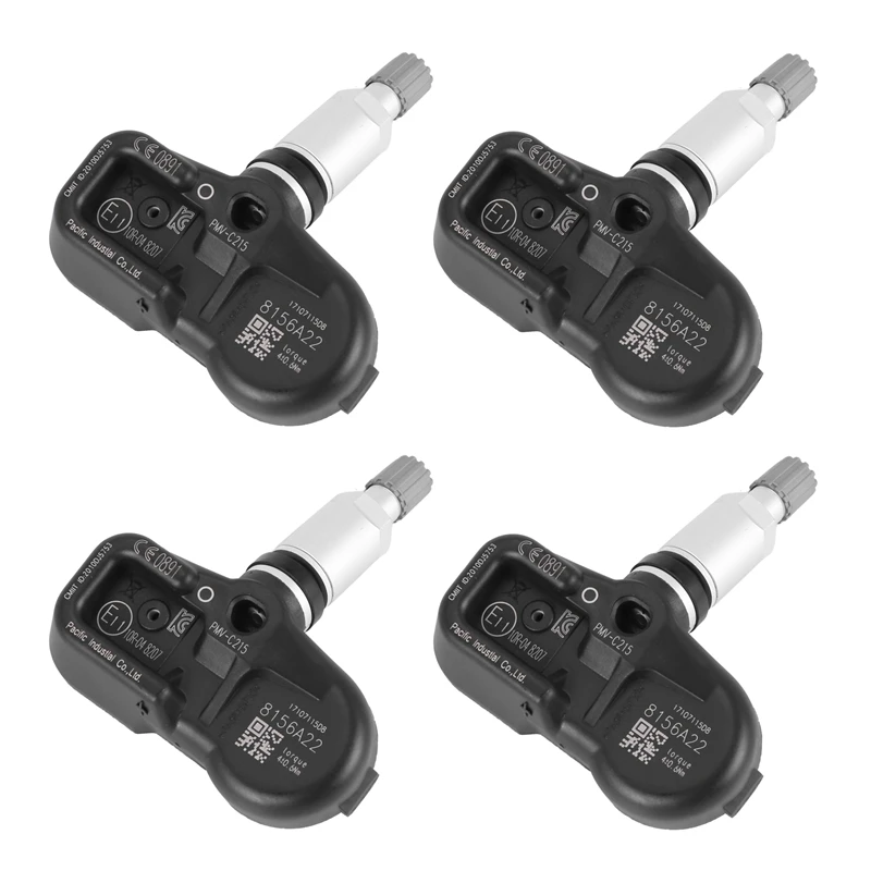 

433Mhz Tire Pressure Monitoring System (Tpms) Sensor For Toyota Camry Chr Corolla 42607-48020(4 Pcs)