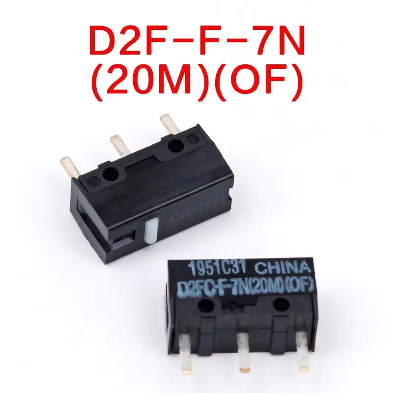 Фото Бесплатная доставка 1 шт. микропереключатель D2FC-F-7N 10 м 20 м D2FC-F-K 50 м 60 мN D2F D2F-F D2F-01 D2F-L D2F-01F D2F-F-3-7 кнопочные переключатели №5