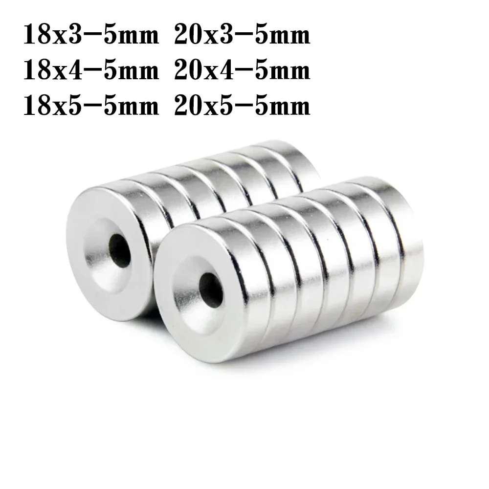 

Мощный круглый магнит 20x5-5мм