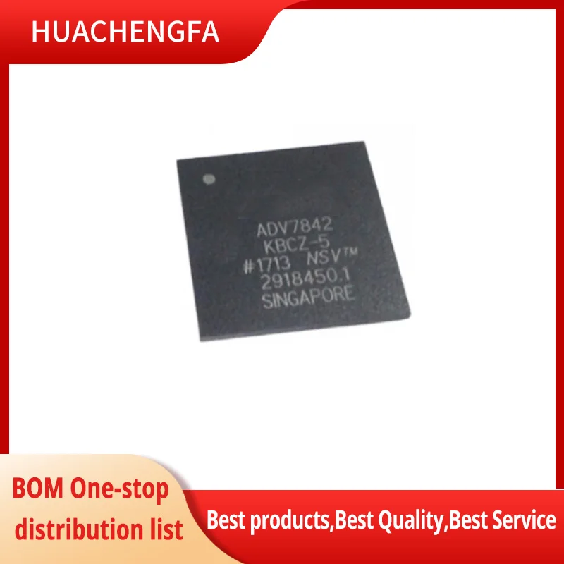 

1pcs/lot ADV7842KBCZ-5 ADV7842 BGA256 Video interface processor chip IC